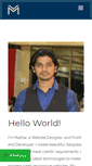Mobile Screenshot of mazharkhan.com